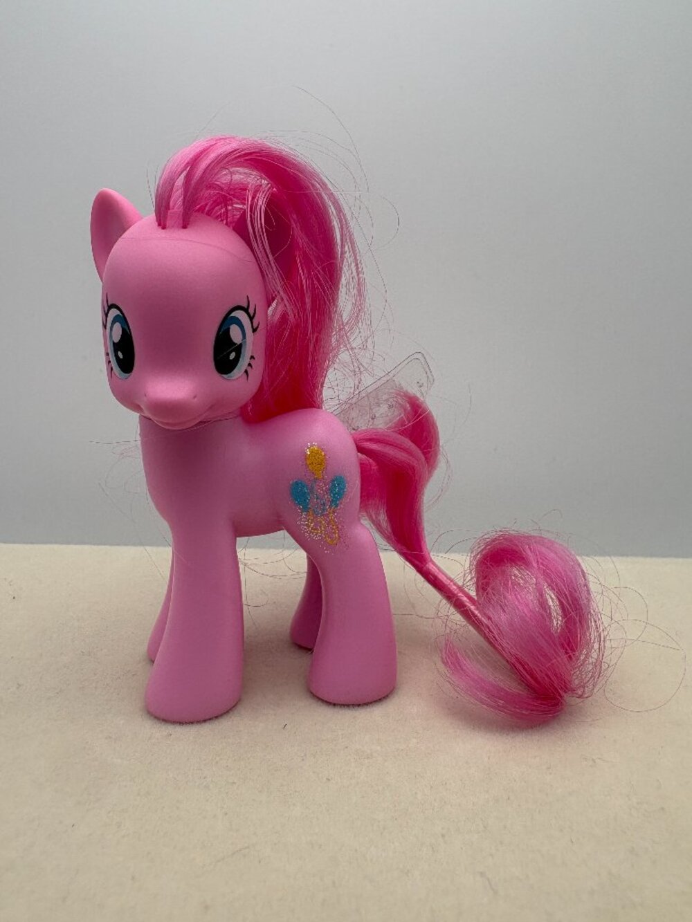 My Little Pony (MLP) Pinkie Pie Glitter Balloons OG Hair 2010 G4 (MLP: LT2-34)